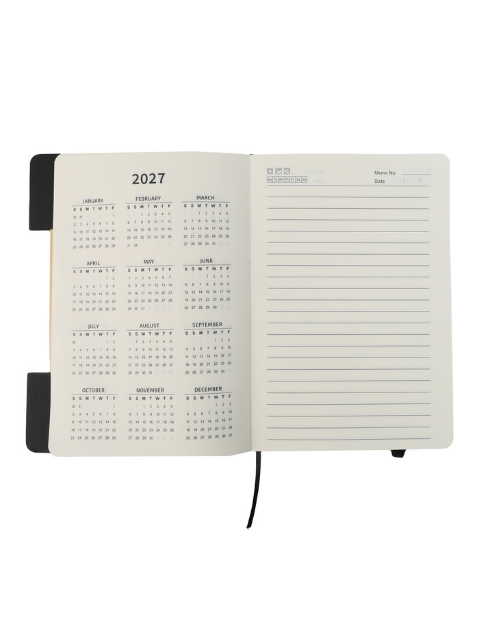 A5 Felt Bamboo Notebook – 80 Sheets